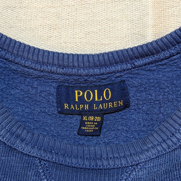 2 For $50! Polo Ralph Lauren Spellout Crew neck men's S - Picture 6 of 7